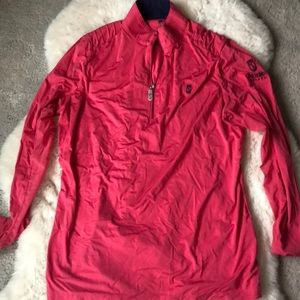 Tredsteps sun shirt-Medium- pink/navy